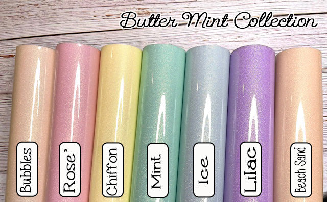 Butter Mint Faux Leather Vinyl