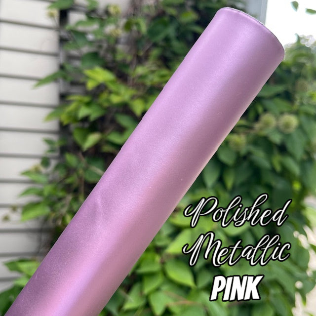 Polished Metallic Faux Leather