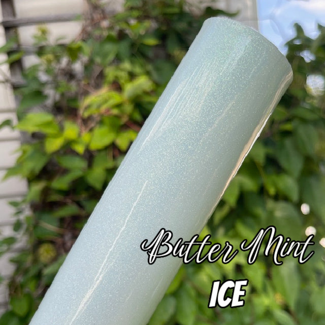 Butter Mint Faux Leather Vinyl