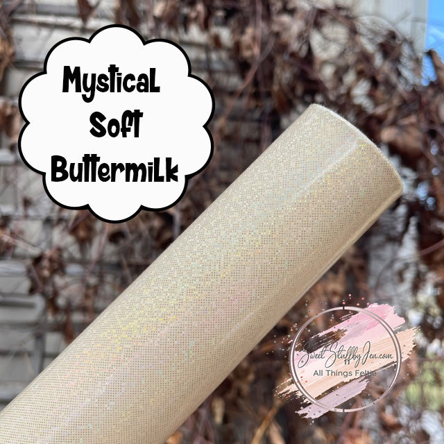 Mystical Soft Buttermilk Faux Leather