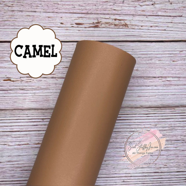 Camel Marine Faux Leather