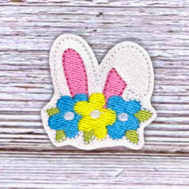 Floppy Ears Floral Embroidery File