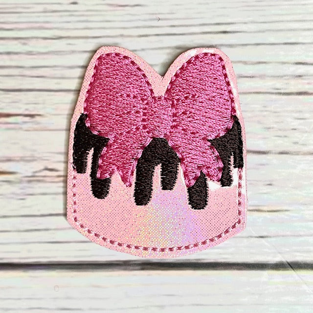 Bow Cake Embroidery File