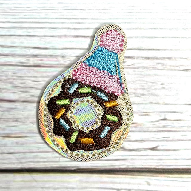 Party Donut Embroidery File