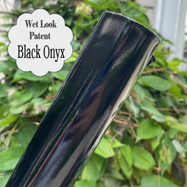 Patent Wet Look Faux Leather Vinyl