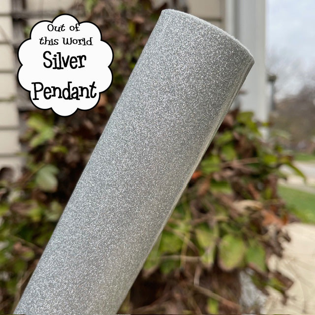 Out of this World SILVER PENDANT Faux Leather