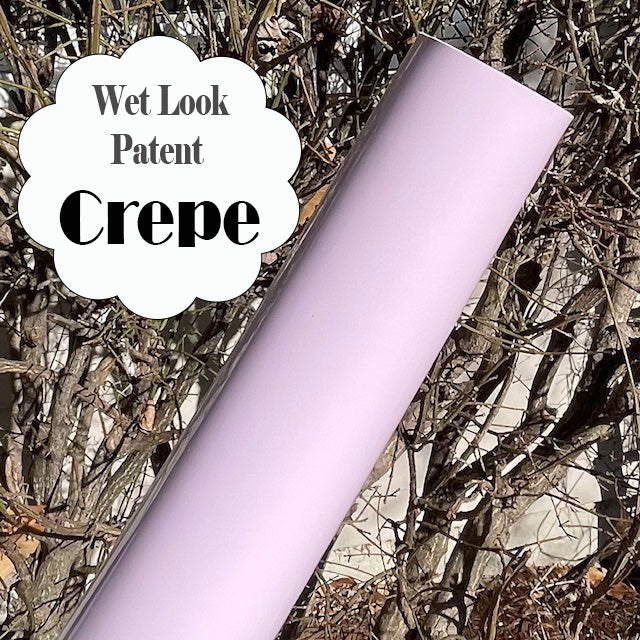 Patent Wet Look Faux Leather Vinyl