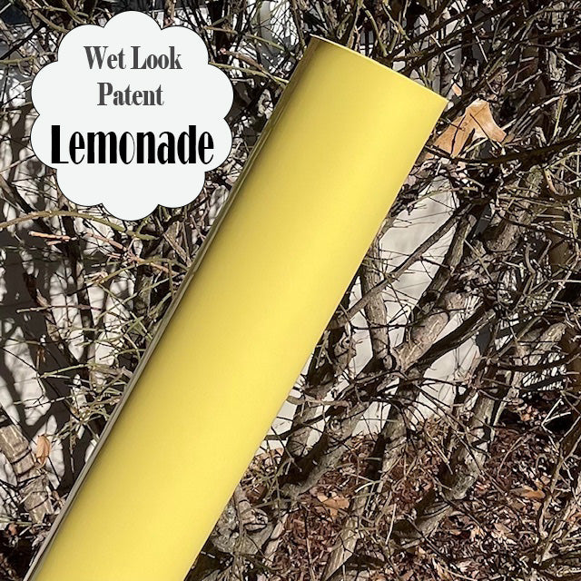 Patent Wet Look Faux Leather Vinyl