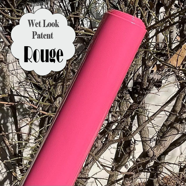 Patent Wet Look Faux Leather Vinyl