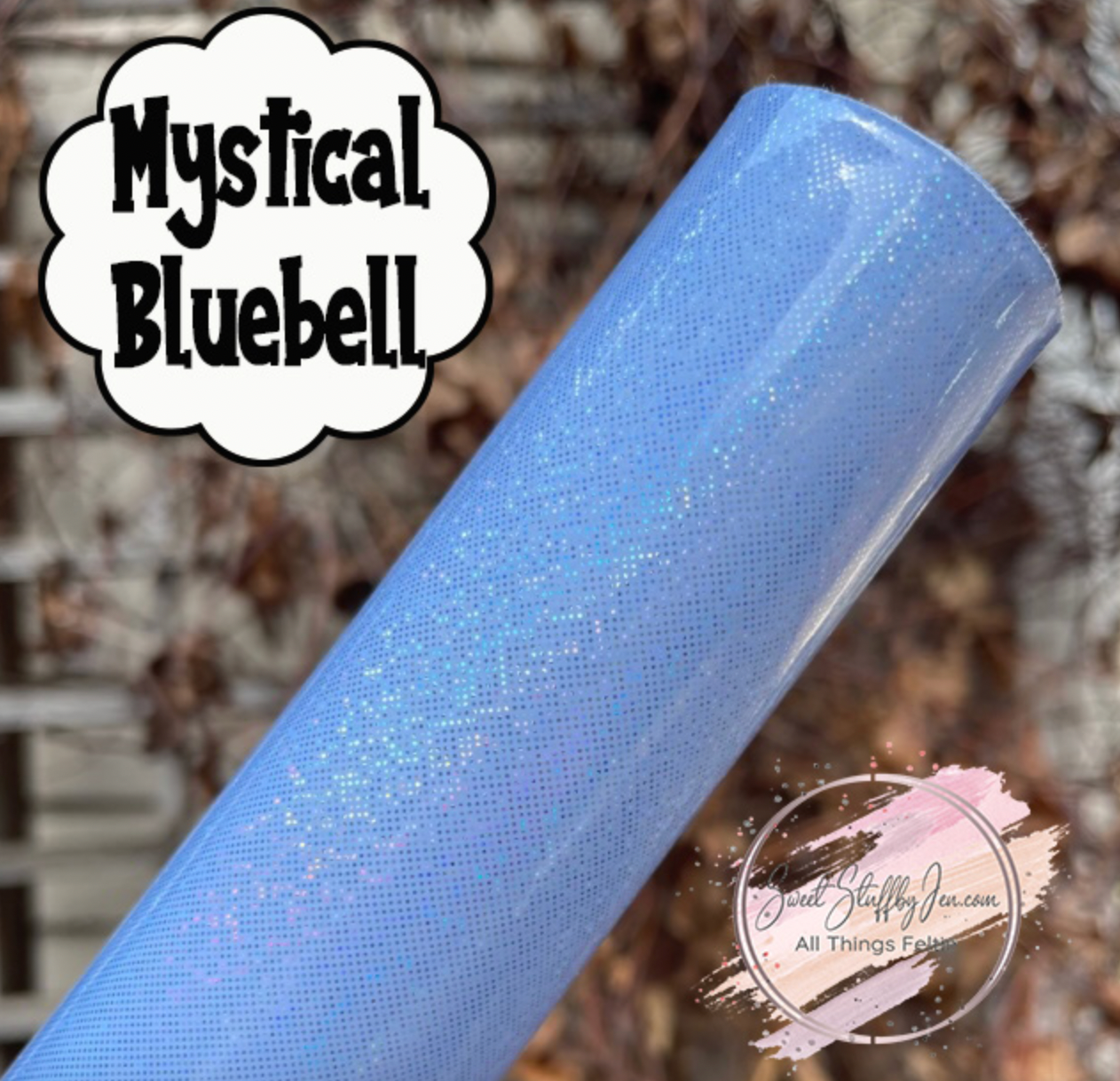 Mystical Bluebell Embroidery Vinyl