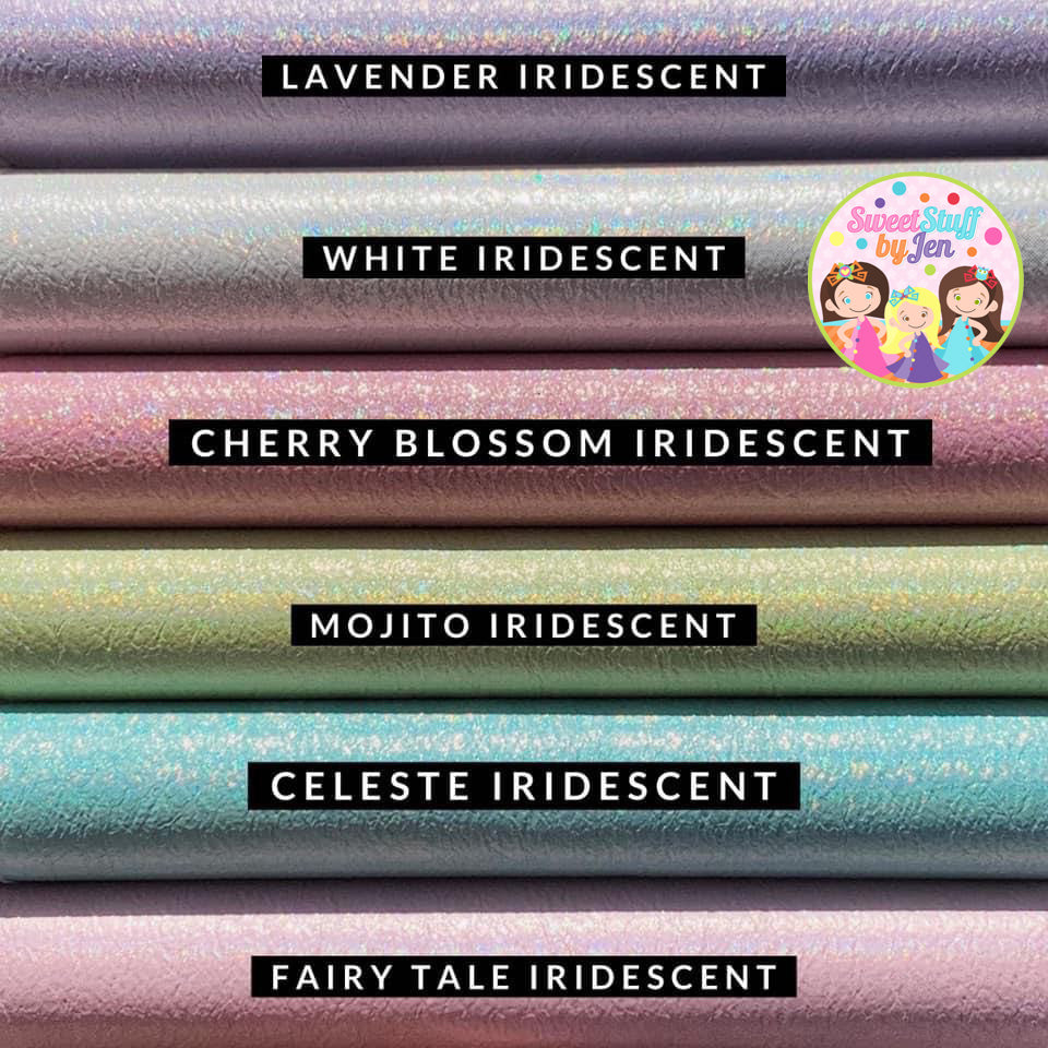 Sweet Shop PASTEL Iridescent Faux Leather Vinyl