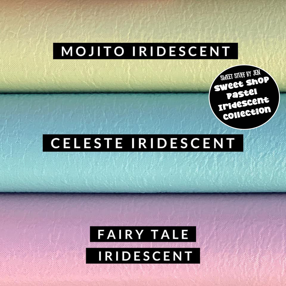 Sweet Shop PASTEL Iridescent Faux Leather Vinyl