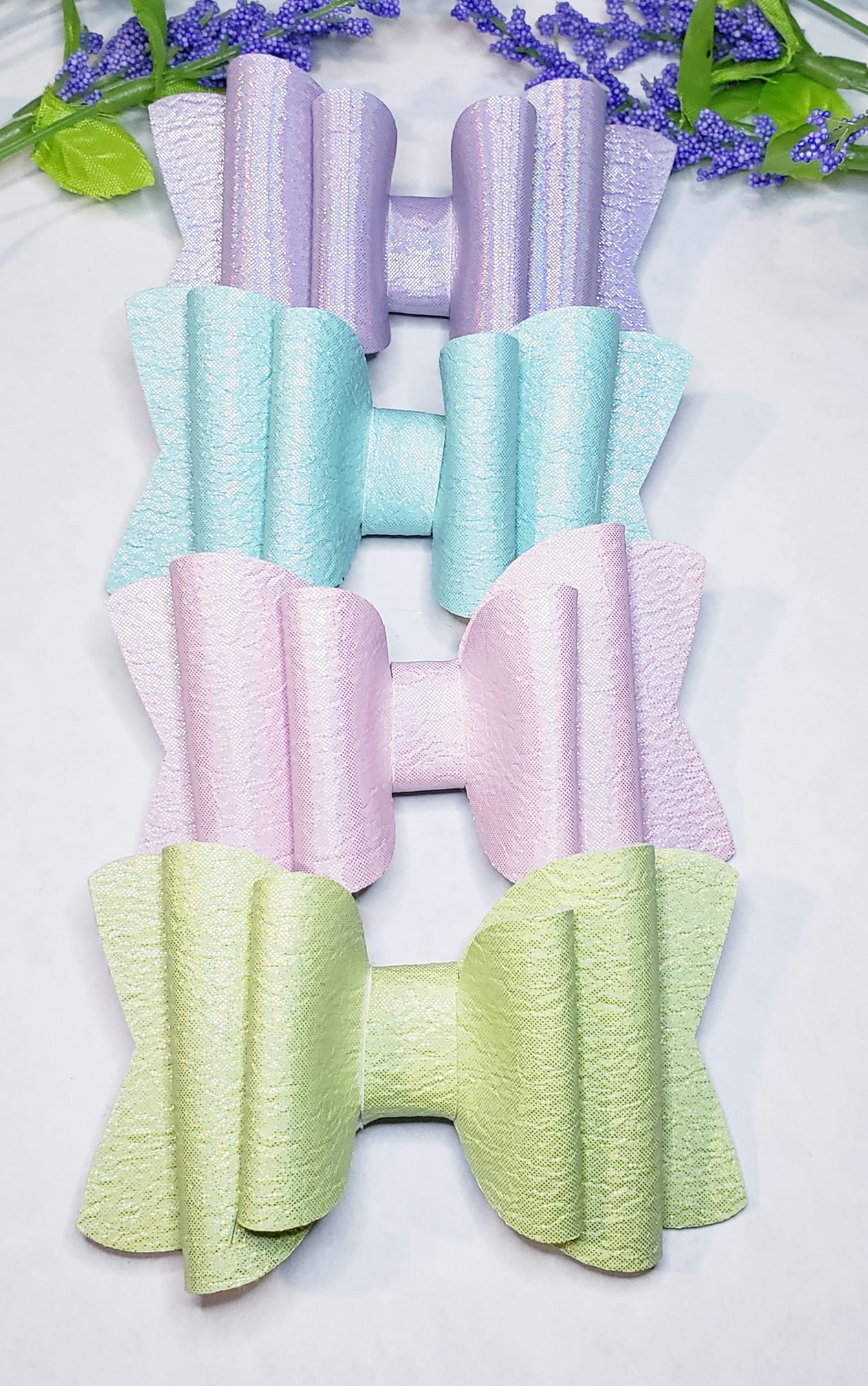 Sweet Shop PASTEL Iridescent Faux Leather Vinyl