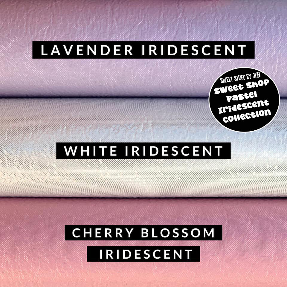 Sweet Shop PASTEL Iridescent Faux Leather Vinyl