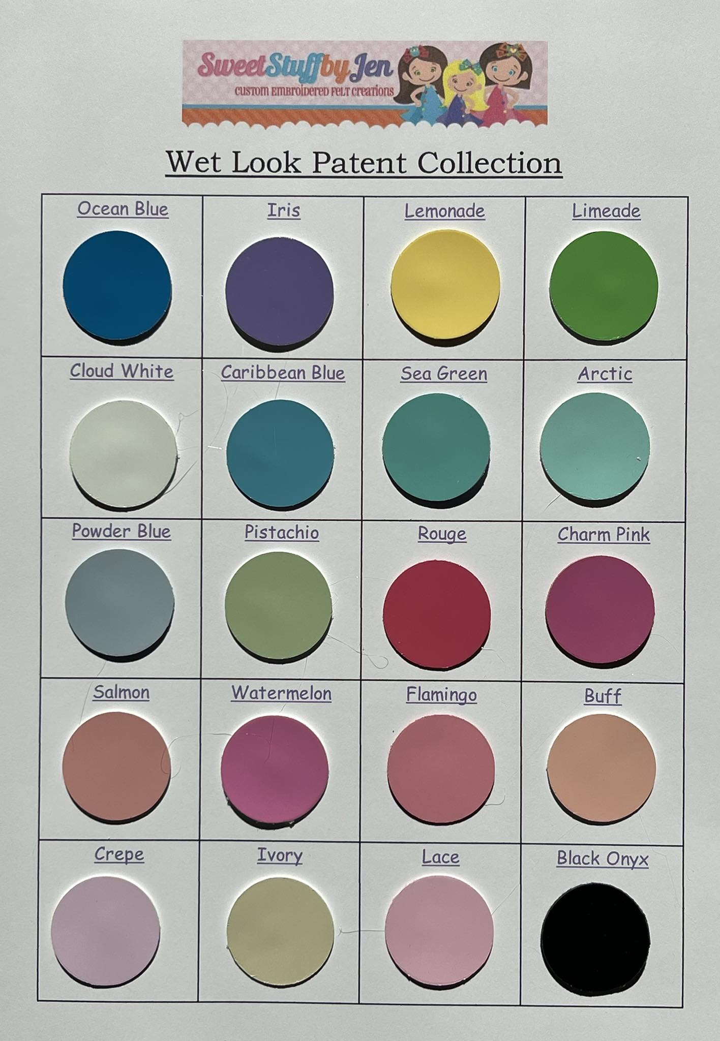 Patent Wet Look Faux Leather Vinyl