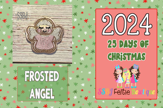 Frosted Angel Embroidery File