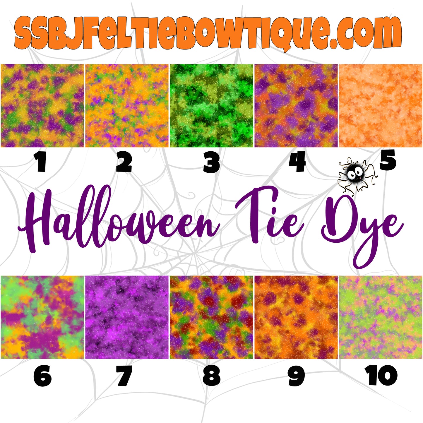 Halloween Tie Dye