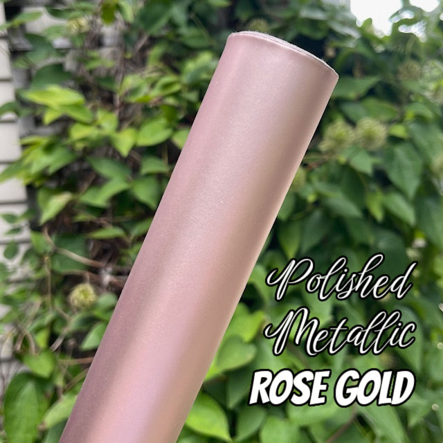 Polished Metallic Faux Leather