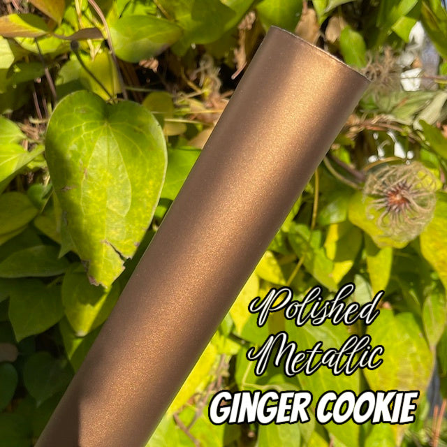 Polished Metallic Faux Leather