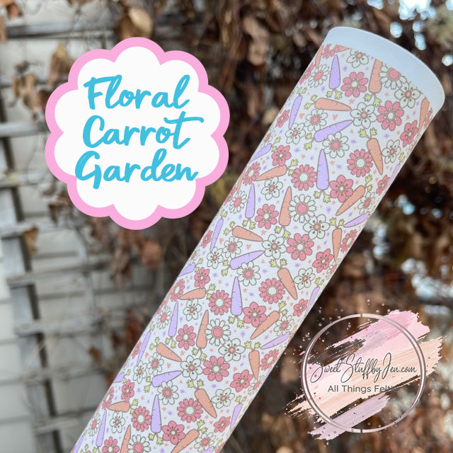 Floral Carrot Garden Custom Print