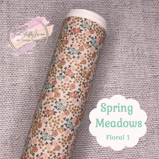 Spring Meadows Floral #1 Custom Print