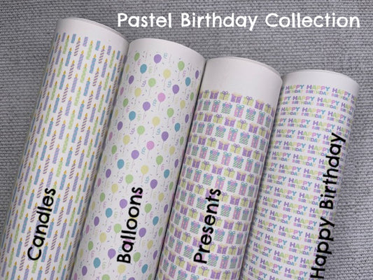 Birthday Party Collection PASTEL Custom Print