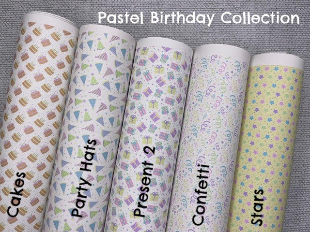 Birthday Party Collection PASTEL Custom Print