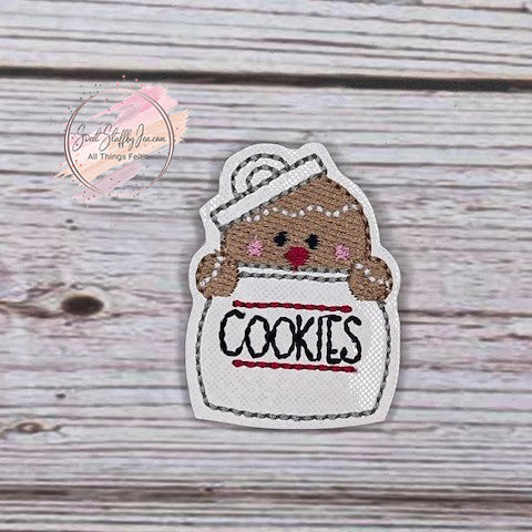 Ginger Cookie Jar Embroidery File