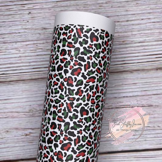 Christmas Leopard Custom Print