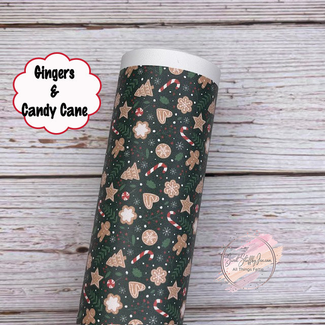 Gingers & Candy Canes Custom Print