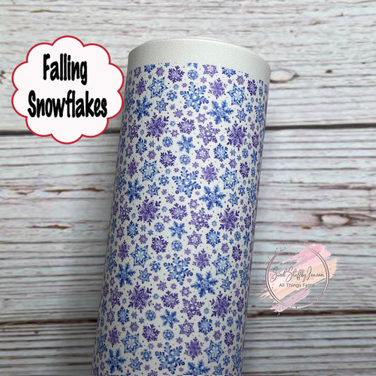 Falling Snowflakes Custom Print