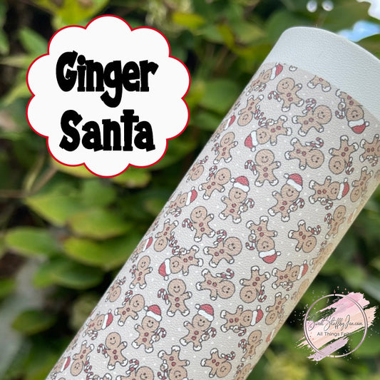 Ginger Santa Custom Print