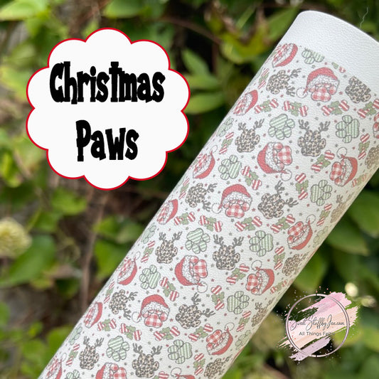 Christmas Santa Paws Custom Print