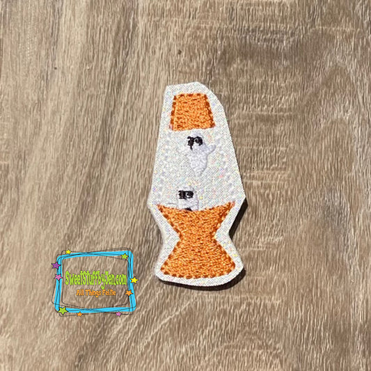 Ghost Lava Lamp Embroidery File