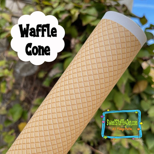 Waffle Cone Custom Print
