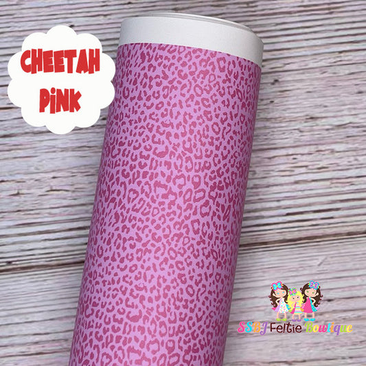 Cheetah Pink Custom Print