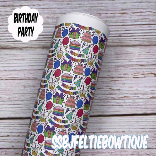 Birthday Party Custom Print