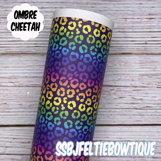 Ombre Cheetah Custom Print