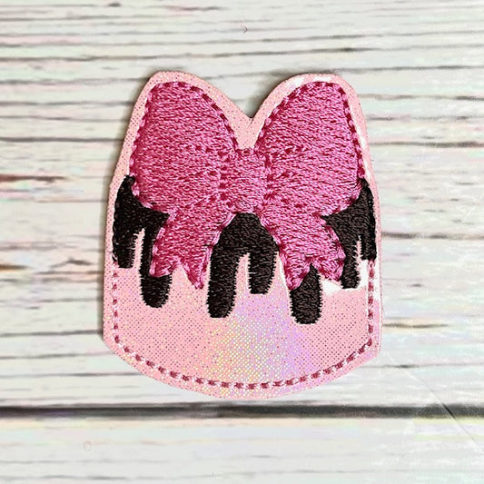 Bow Cake Embroidery File