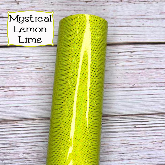 Mystical Lemon Lime Embroidery Vinyl