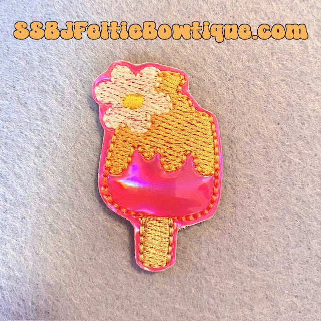 Groovy Summer Popsicle Embroidery File