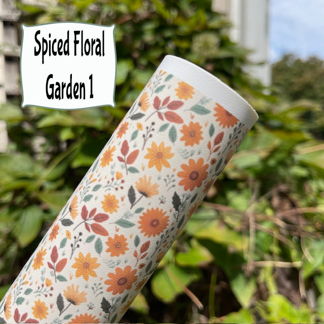 Spiced Floral Garden 1 Custom Print