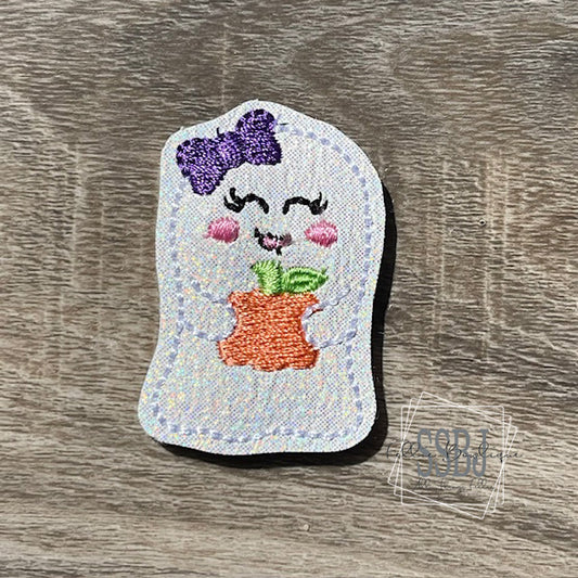 GiGi Pumpkin Ghost Embroidery File