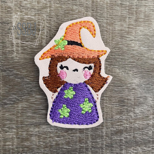 Wendy Witch Embroidery File