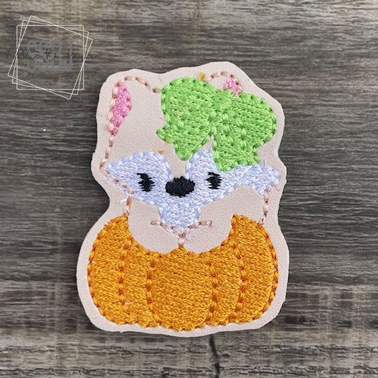 Foxy Pumpkin Embroidery File