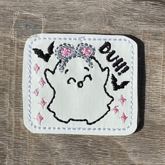 MG Mean Ghouls DUH Ghost Embroidery File