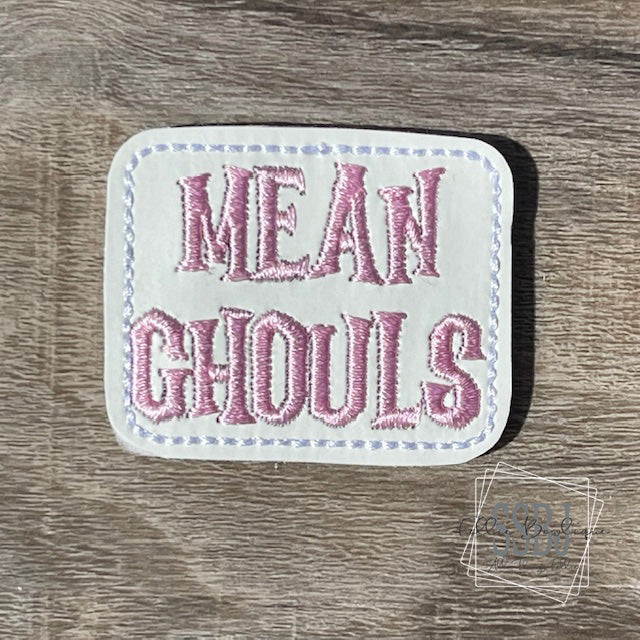 MG Mean Ghouls Embroidery File