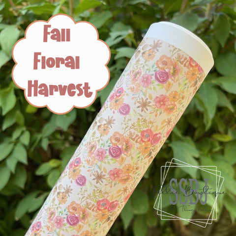 Fall Floral Harvest Custom Print