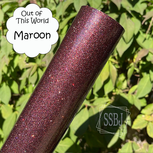 Out of this World Mixed Glitter Embroidery Vinyl