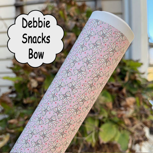 Debbie Snacks Bow Custom Print